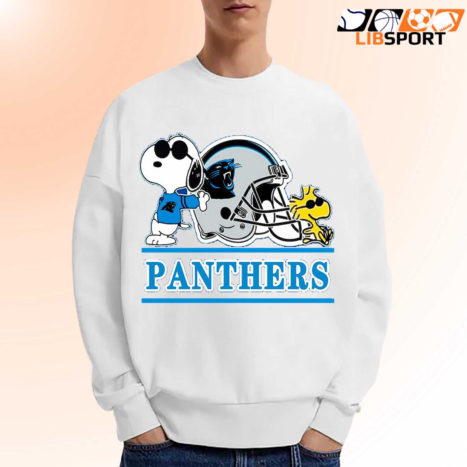 Snoopy Carolina Panthers T Shirt, Game Day Unisex Tee